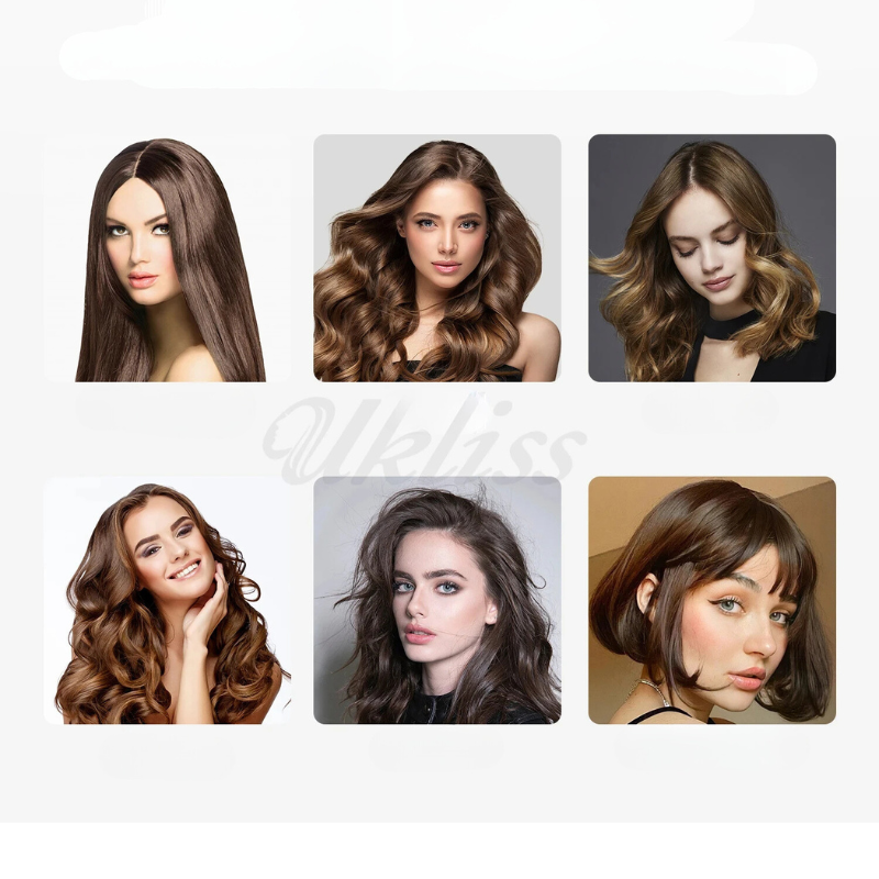 Ceramic Hair Styling Brush  32mm Thermal Curling Tool - Product example