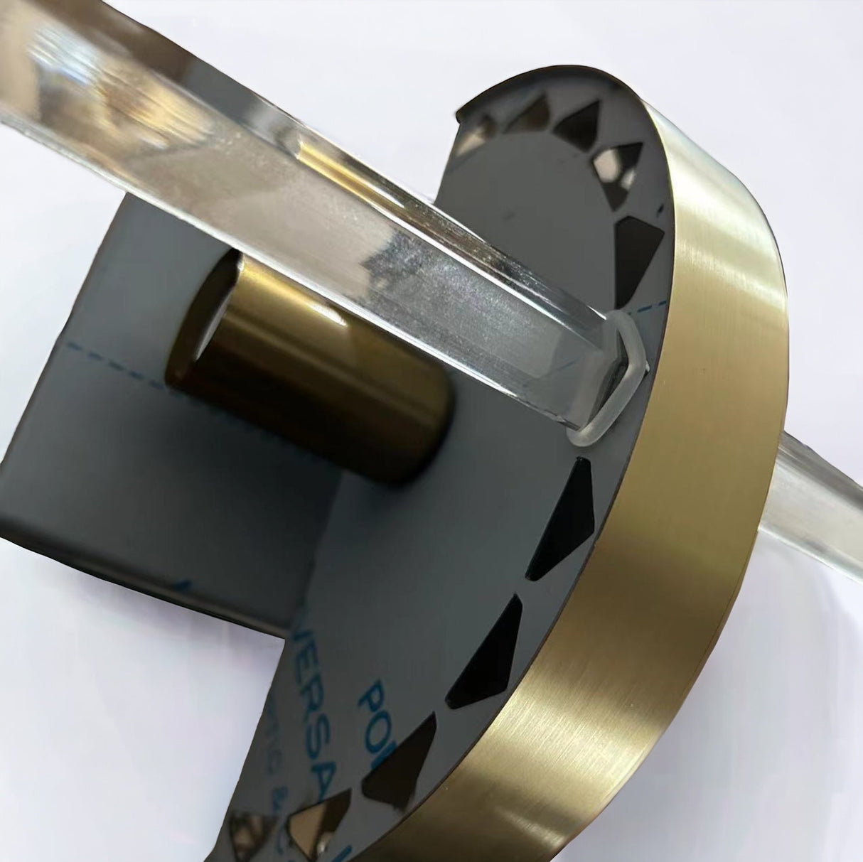 Crystal Wall Sconce Gold Band Prism Design - Product detail 16