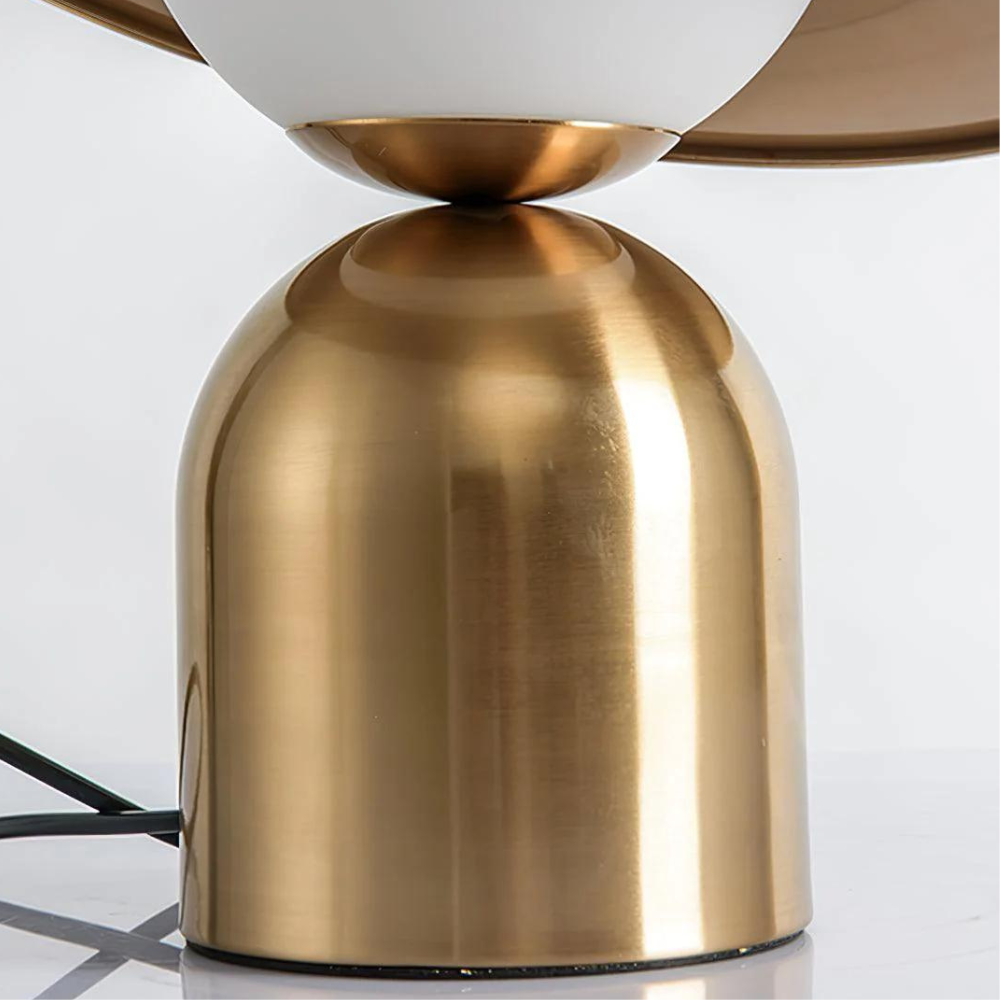 Modern Table Lamp Brass Dome Shade Design - Product detail 6