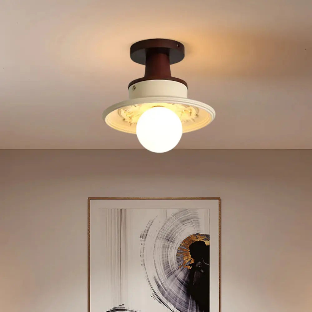 Modern Ceiling Light Two-Tone Metal Design - Product detail 4
