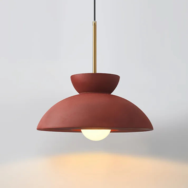Nordic Pendant Light Matte Black Dome Design - Product detail 18