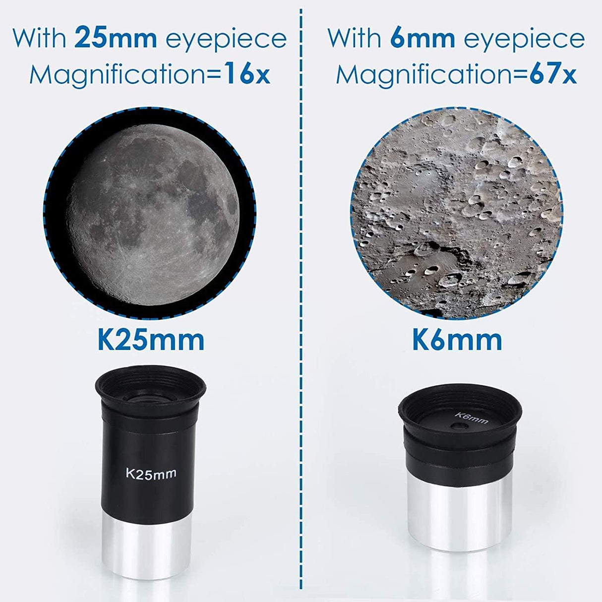 Astronomical Refractor Telescope  70mm Aperture with Tripod Mount - Product detail 4