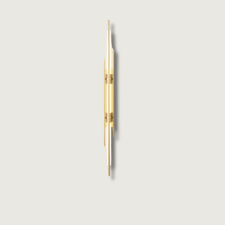 Modern LED Wall Light  Linear Gold Metal Design - Product showcase