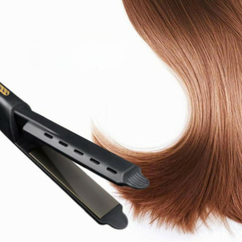 Professional Hair Straightener Tourmaline Ceramic 4-Temperature Settings - Detailed view