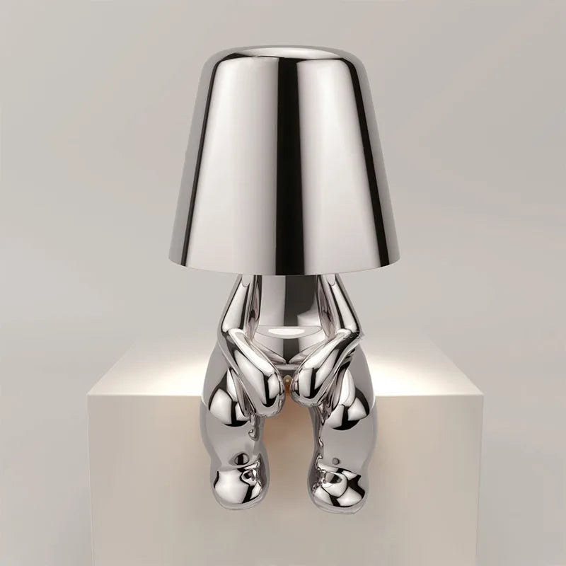 Modern Table Lamp Metallic High Heel Design - Product detail 8