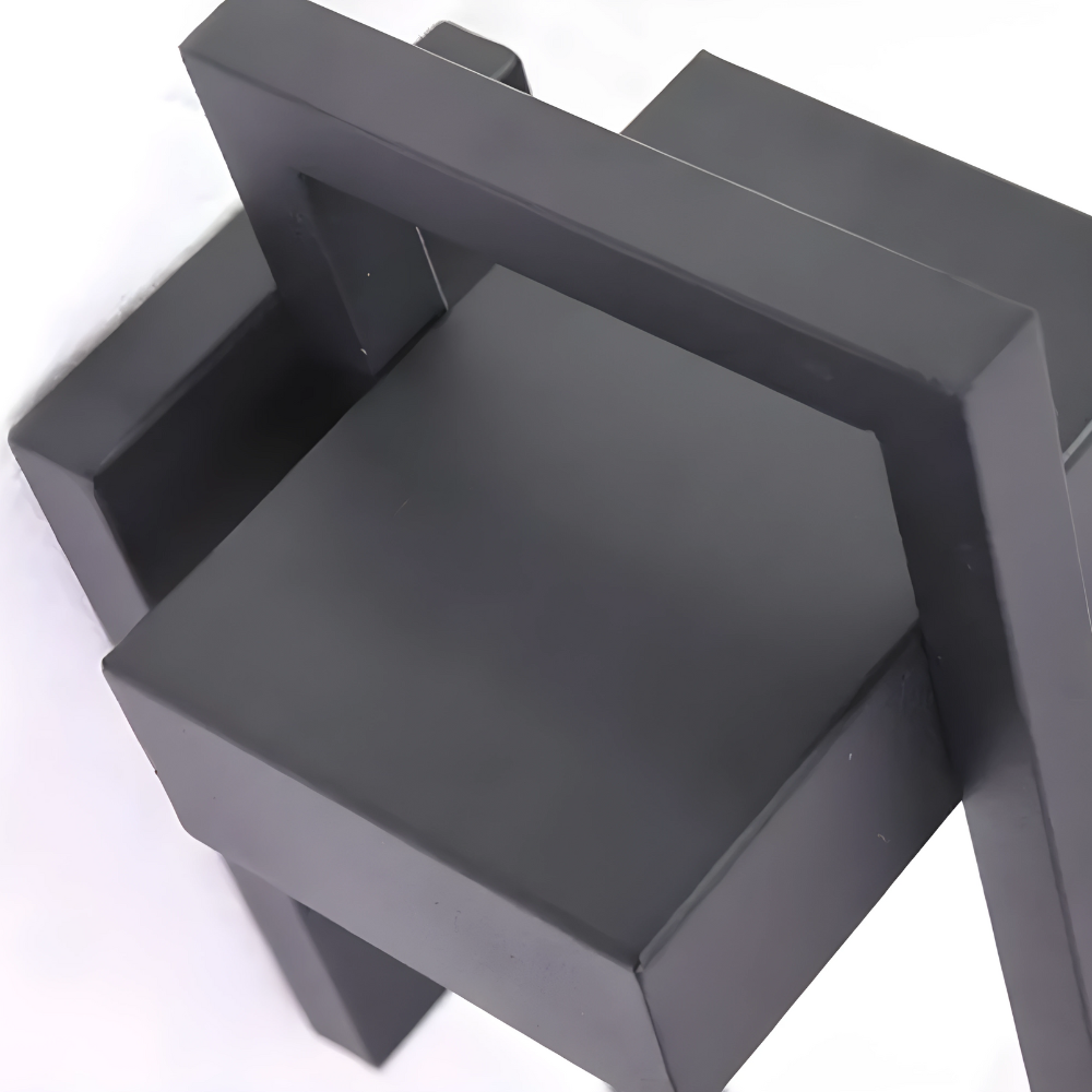 Modern Outdoor Wall Light Black Aluminum LED Sconce - Product detail 5