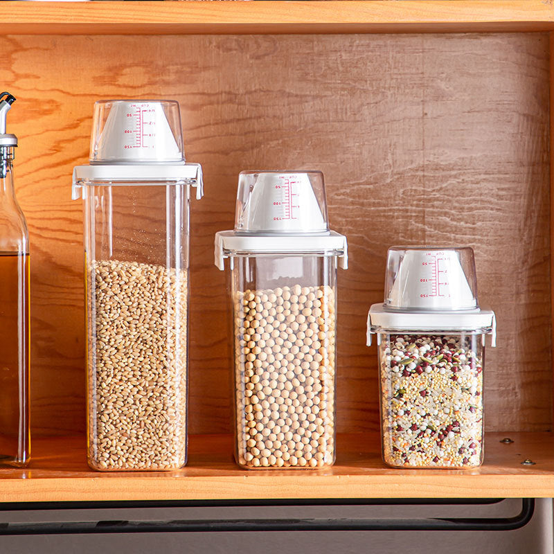 Airtight Food Storage Container Built-in Measuring Cup - Product detail 7