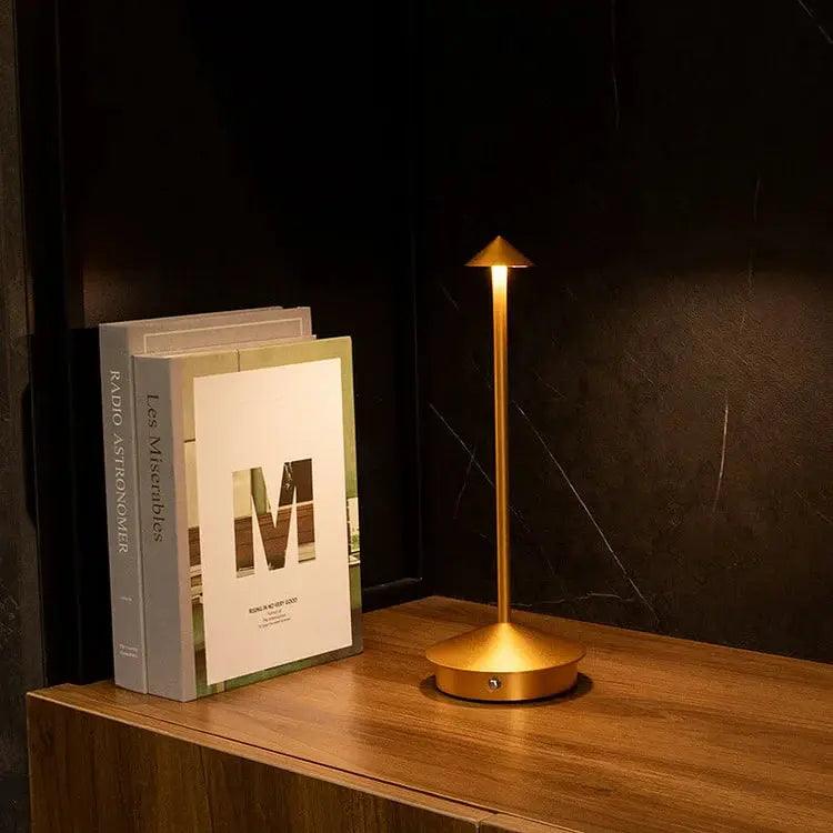 Modern LED Table Lamp Rechargeable Aluminum Design - Product detail 10