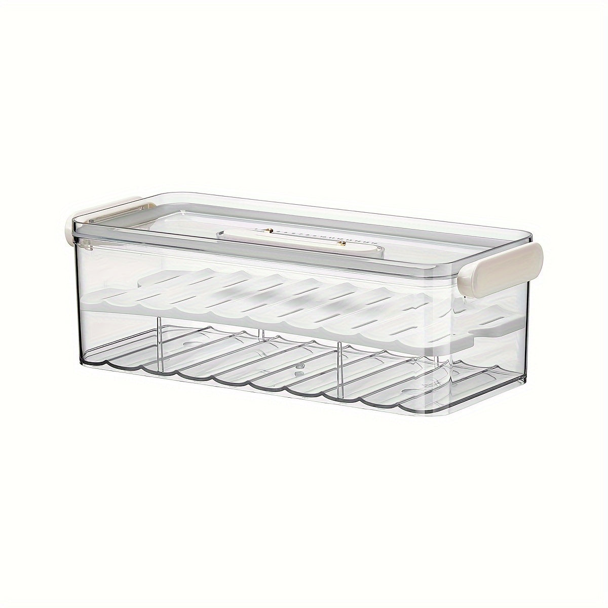 Food Storage Container  Clear PET Organizer With Layer Design - Product detail 10