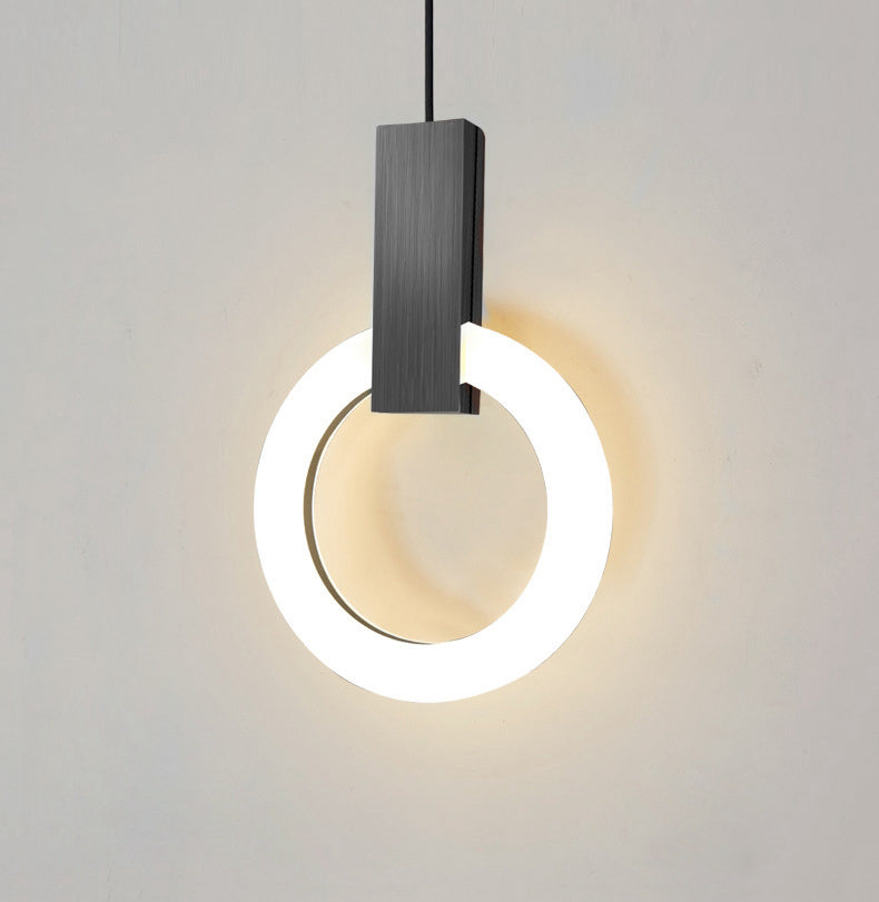 Nordic Ring Pendant Light LED Circle Design - Product detail 13