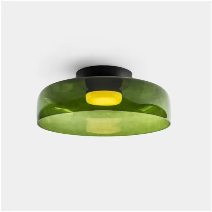 Modern Glass Ceiling Light  Layered Smoke Shade Design - Product detail 35