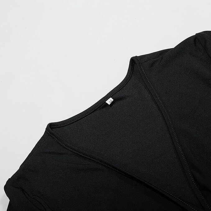 Classic Wrap Dress V-Neck A-Line Design - Product detail 6