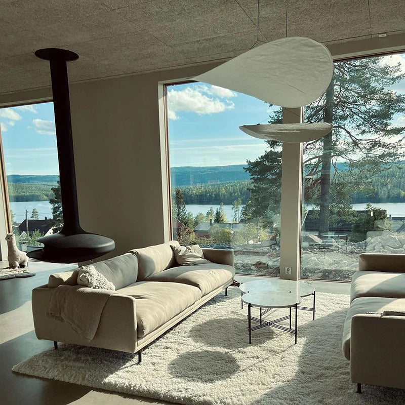 Modern LED Pendant Light  Sculptural Wave Design - Product detail 8