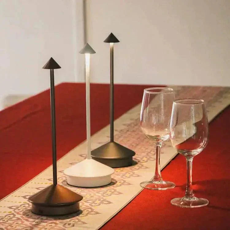 Modern LED Table Lamp Rechargeable Aluminum Design - Product detail 11