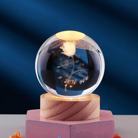 Galaxy LED Night Light  Crystal Ball Universe Design - Product detail 14