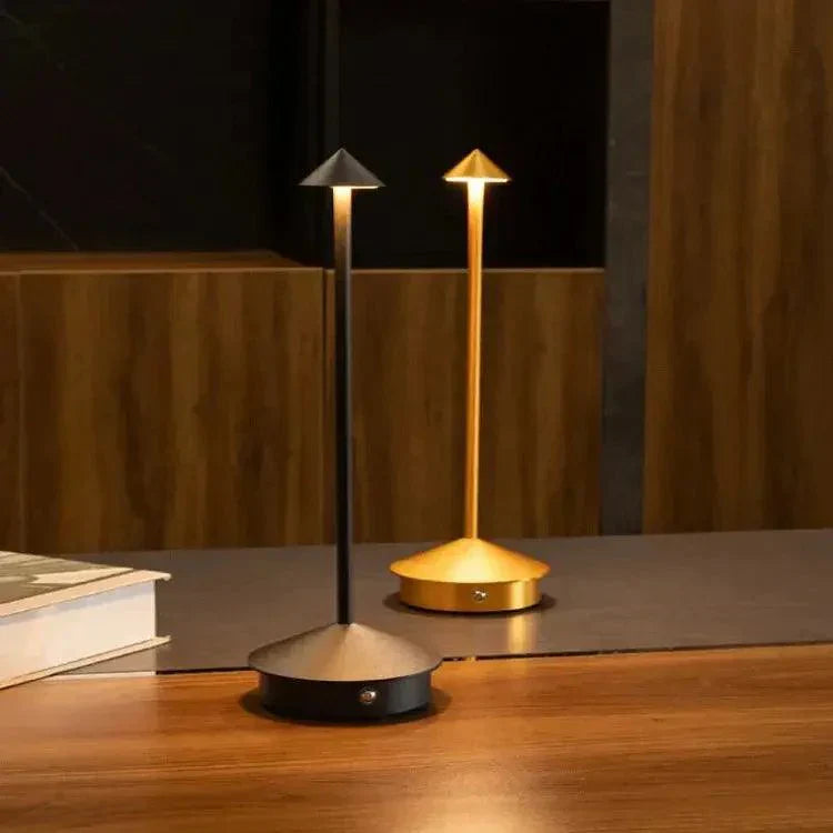 Modern LED Table Lamp Rechargeable Aluminum Design - Product detail 12