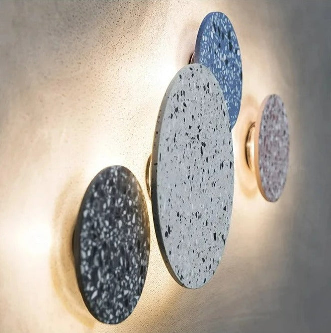 Modern Marble Wall Light Contemporary Round LED Sconce - Product detail 16