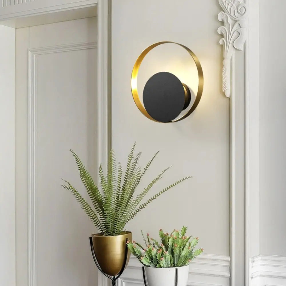 Modern Wall Light Circular Ring LED Design - Product detail 7