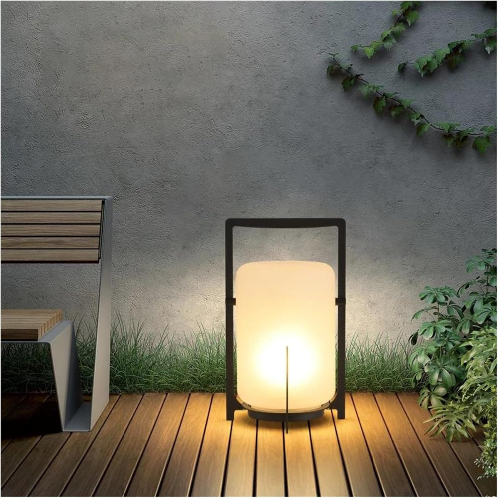 Modern Solar Wall Light  Framed Glass Lantern Design - Product detail 7