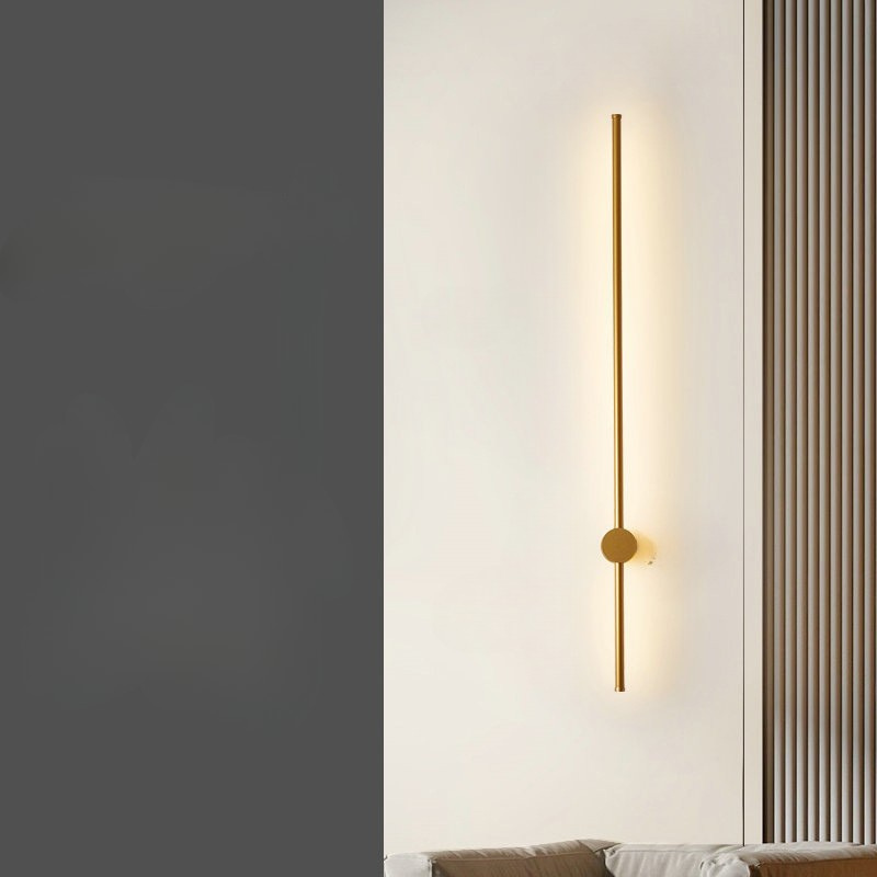 Minimalist Wall Lamp Linear LED Rod Design - Product detail 4