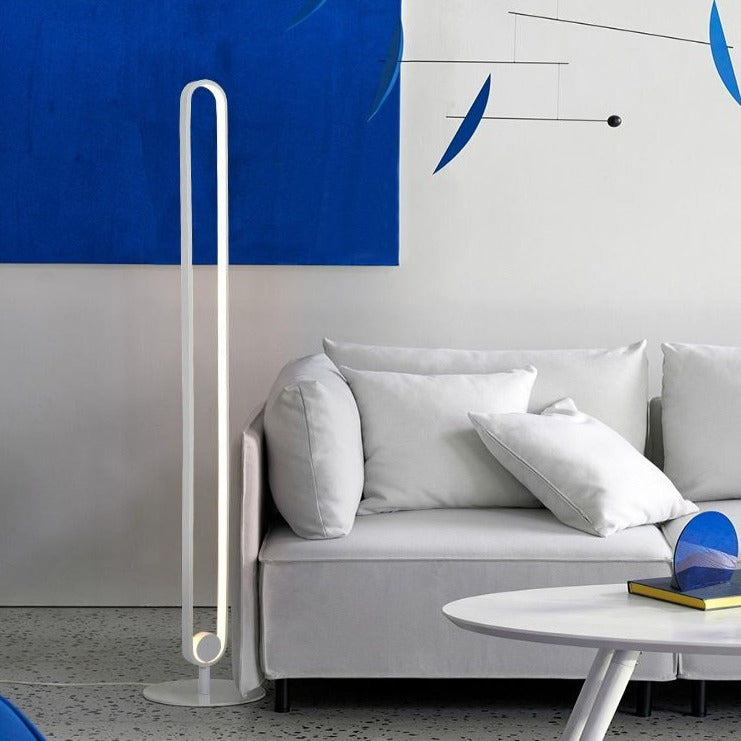 LED Floor Lamp  Slim Aluminum Design with Dimmable Light - Product detail 5