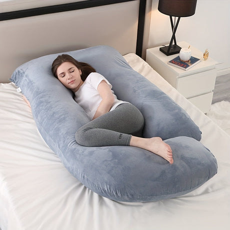 Pregnancy Support Pillow  Full Body J-Shape Design - Product example