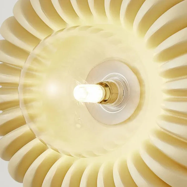 Modern Resin Wall Light Sunburst Pattern Sconce - Product detail 10