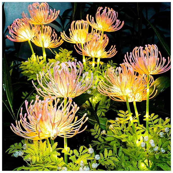 Solar Garden Light  Vibrant Flower LED Design - Product detail 6