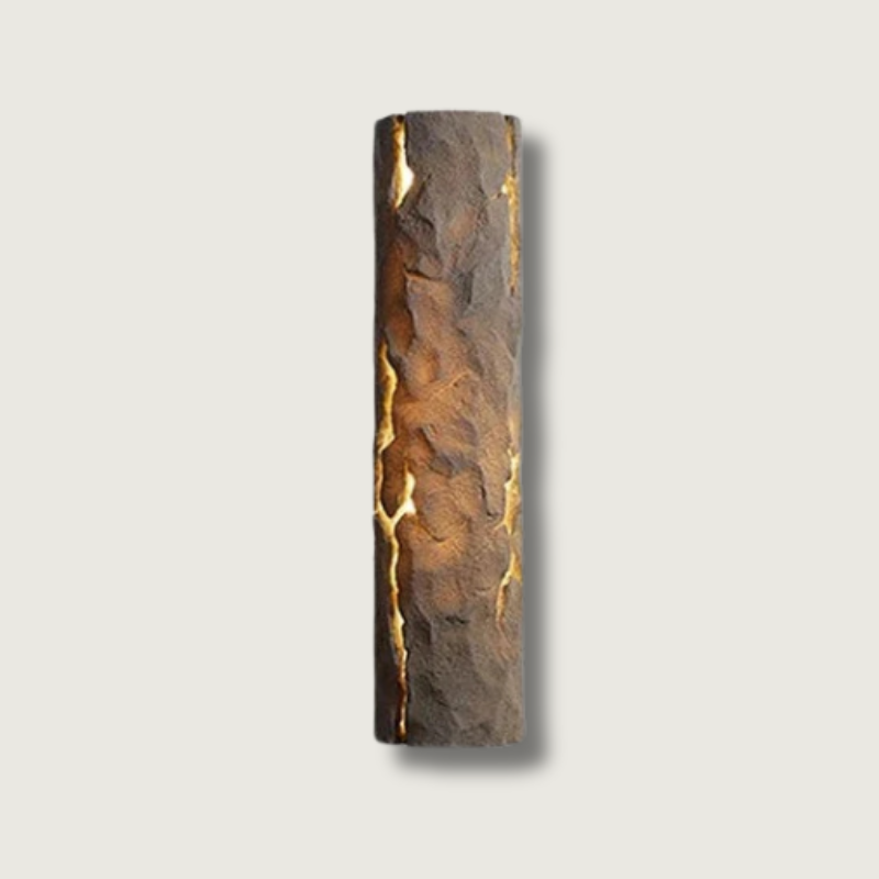 Modern Outdoor Wall Light Textured Bronze LED Sconce - Product showcase