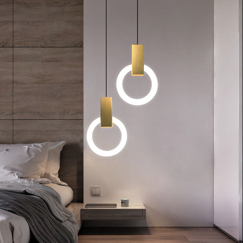 Nordic Ring Pendant Light LED Circle Design - Product detail 6