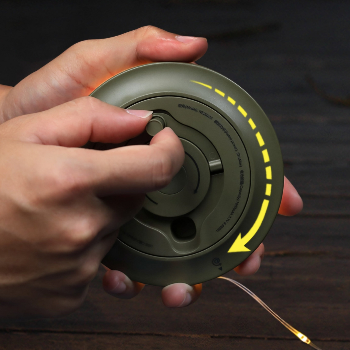 Outdoor LED String Light  Waterproof Rechargeable Camping Lantern - Product detail 4