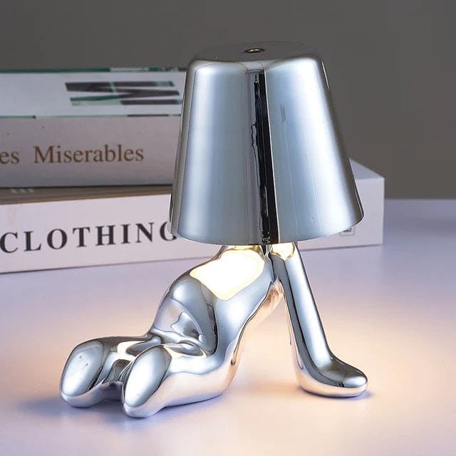 Modern Table Lamp Metallic High Heel Design - Product detail 22