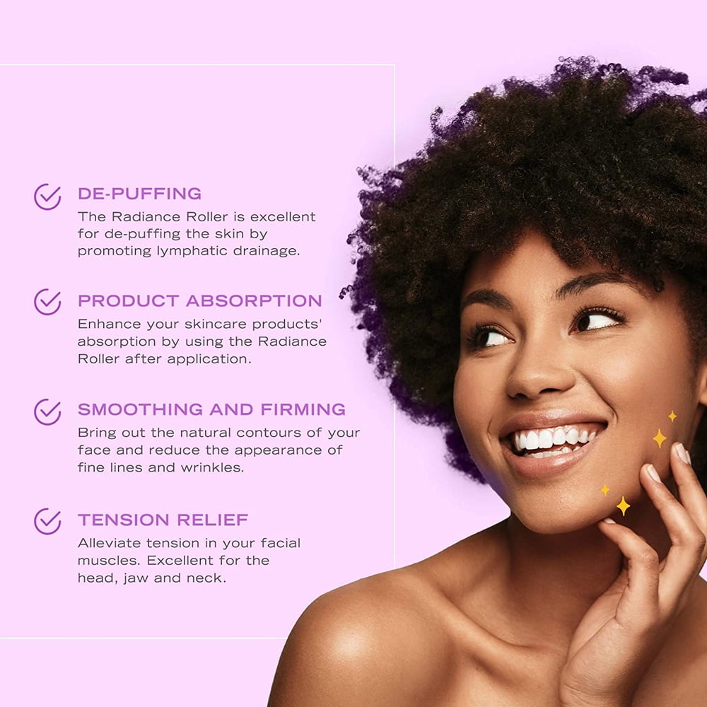 Germanium Facial Massage Roller Anti-Aging Skincare Tool - Product detail 7