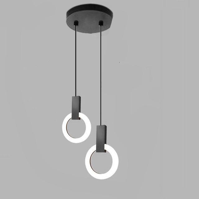 Nordic Ring Pendant Light LED Circle Design - Product detail 19