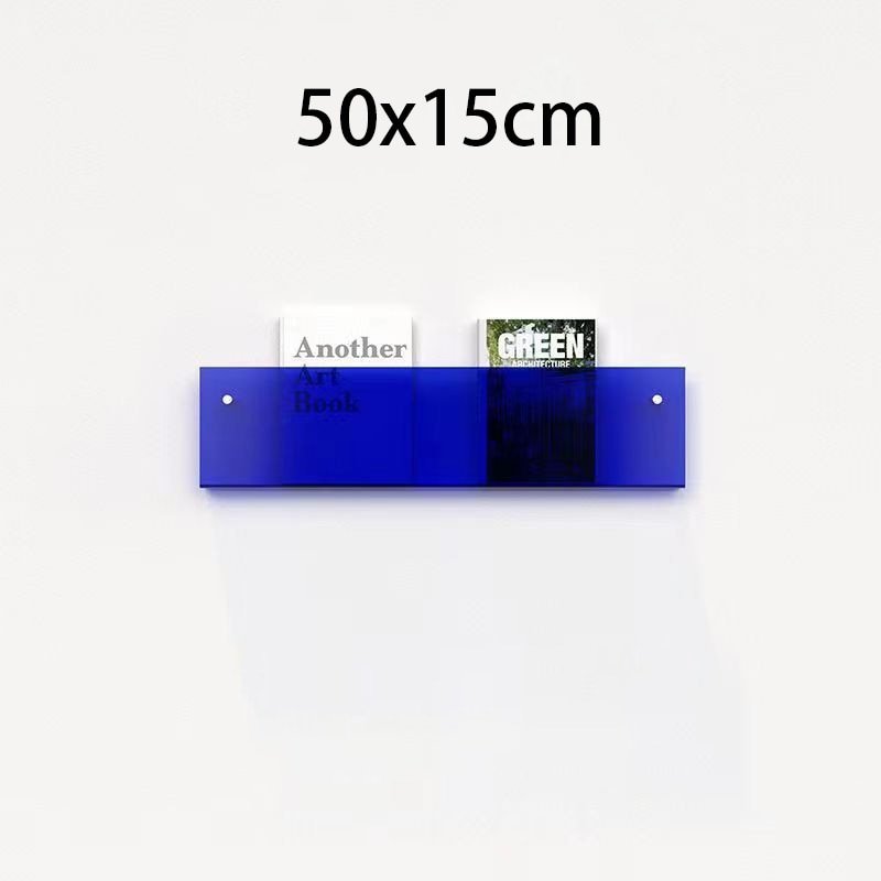 Acrylic Wall Magazine Rack Modern Floating Display Holder - Product detail 23