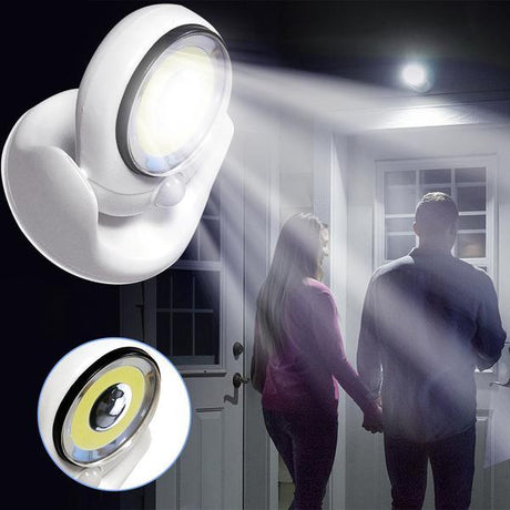 Motion Sensor Outdoor Light  Wireless 450 Lumen LED Security Lamp - Product showcase