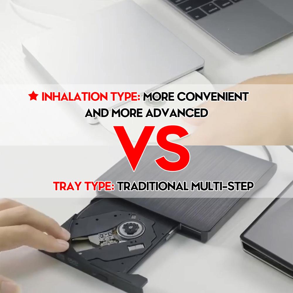 USB External DVD Drive Portable Slot Loading CD Writer - Product example