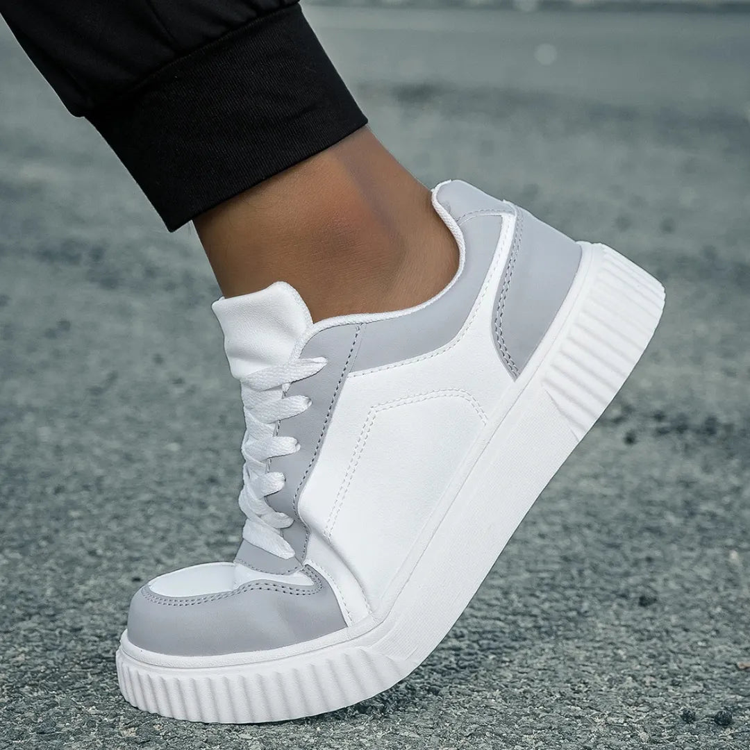 Mens Casual Sneakers Lightweight White Design - Product detail 7