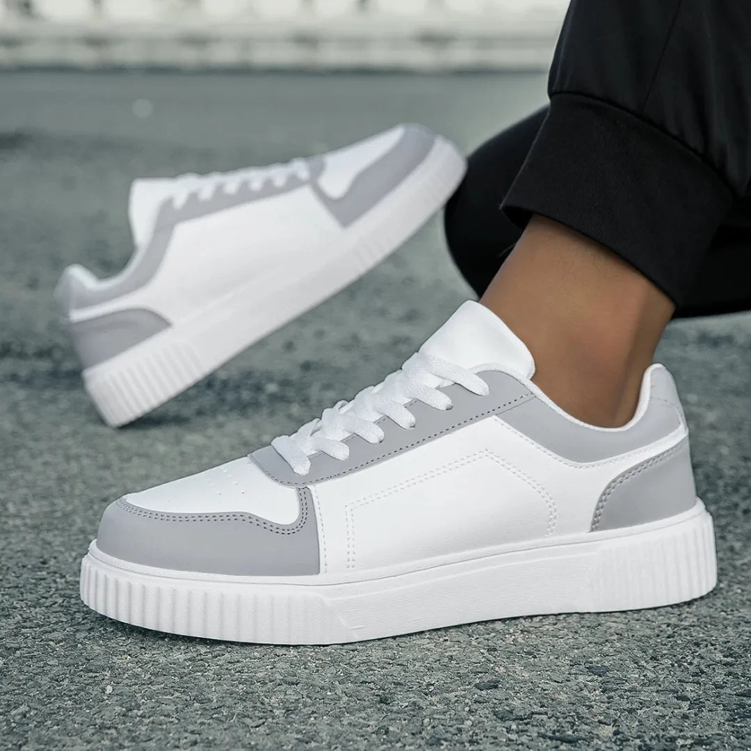 Mens Casual Sneakers Lightweight White Design - Product detail 8