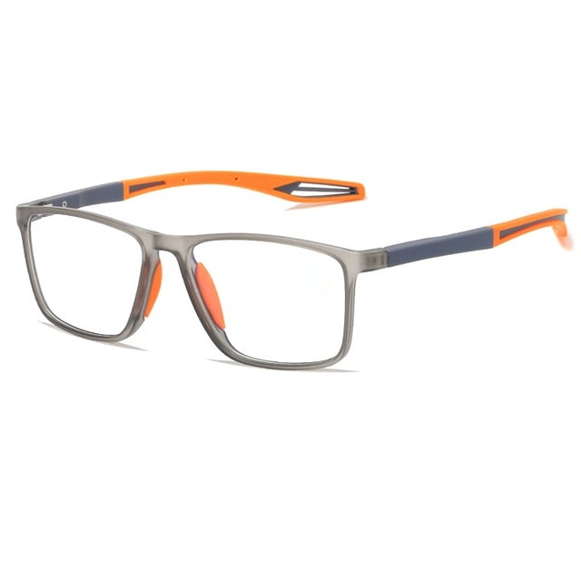 Multifocal Reading Glasses Ultralight Polycarbonate Frame with Red Accents - Product detail 8