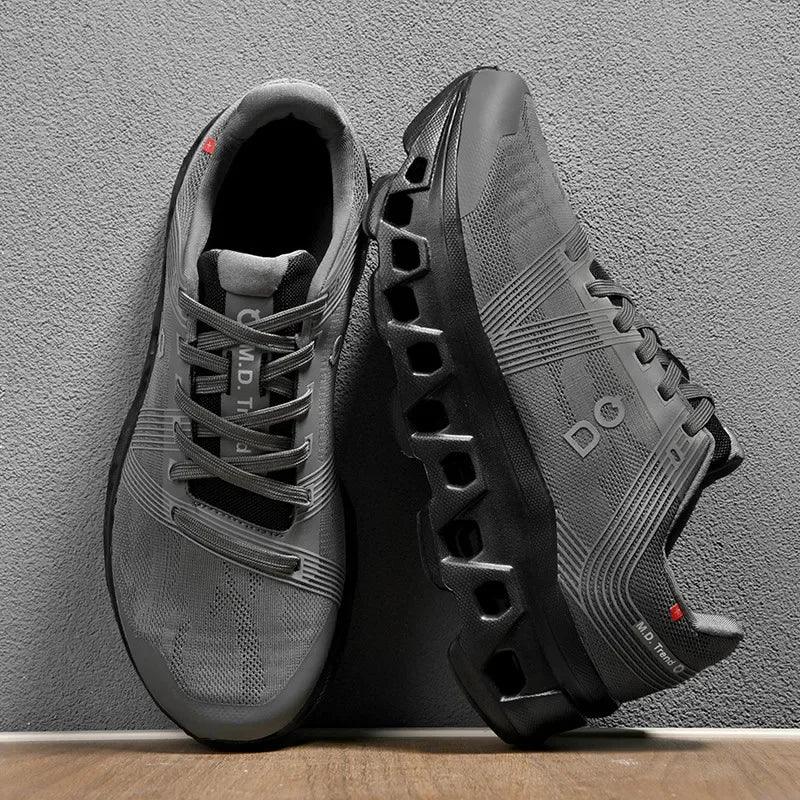 Breathable Mens Running Sneakers Lightweight Athletic Shoes with Air Cushion Sole - Product example