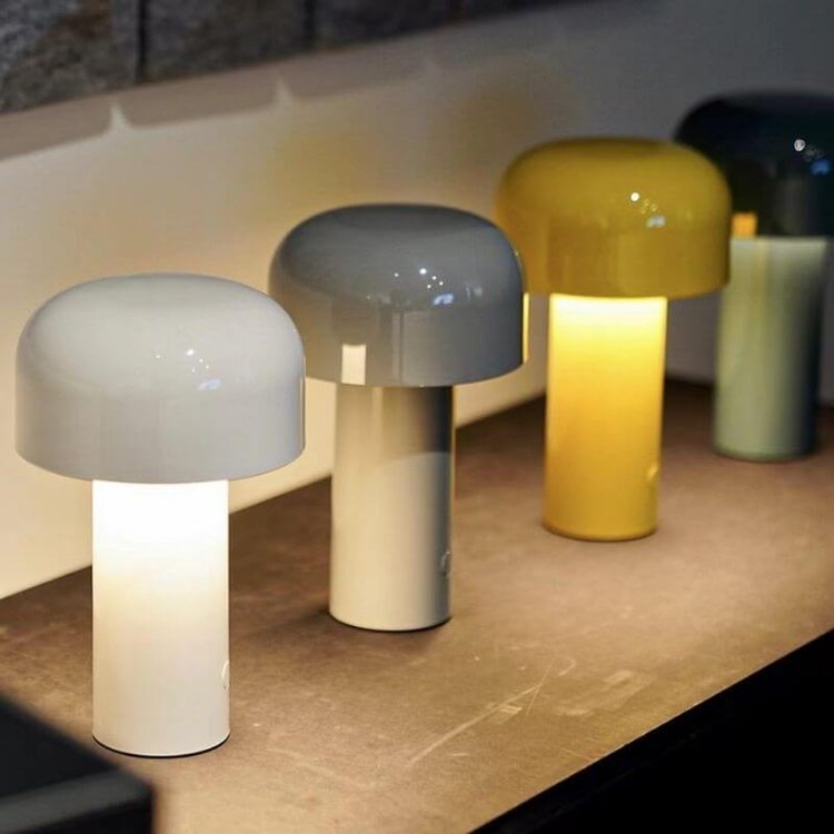 Modern Table Lamp  Wireless Mushroom Design - Product detail 14