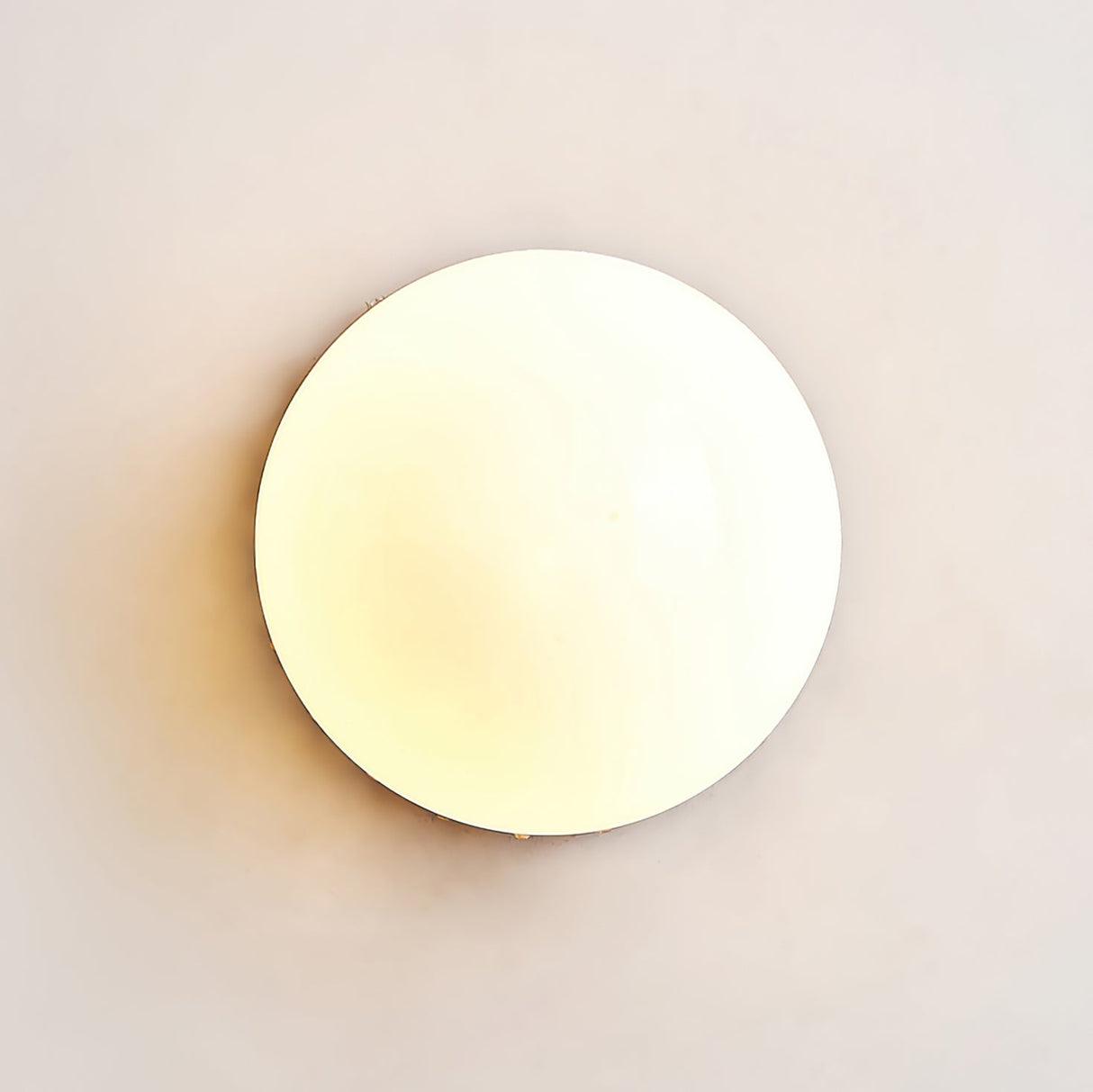 Modern Ceiling Light Travertine Glass Orb Design - Product detail 4
