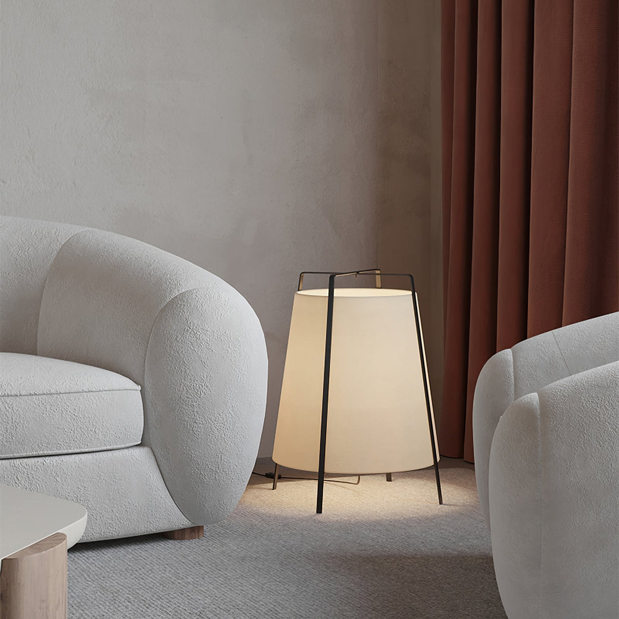 Modern Table Lamp Minimalist Tripod Design - Product detail 21