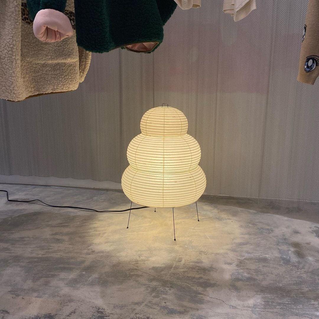 Japanese Paper Table Lamp Bamboo Frame Lantern Design - Product detail 11