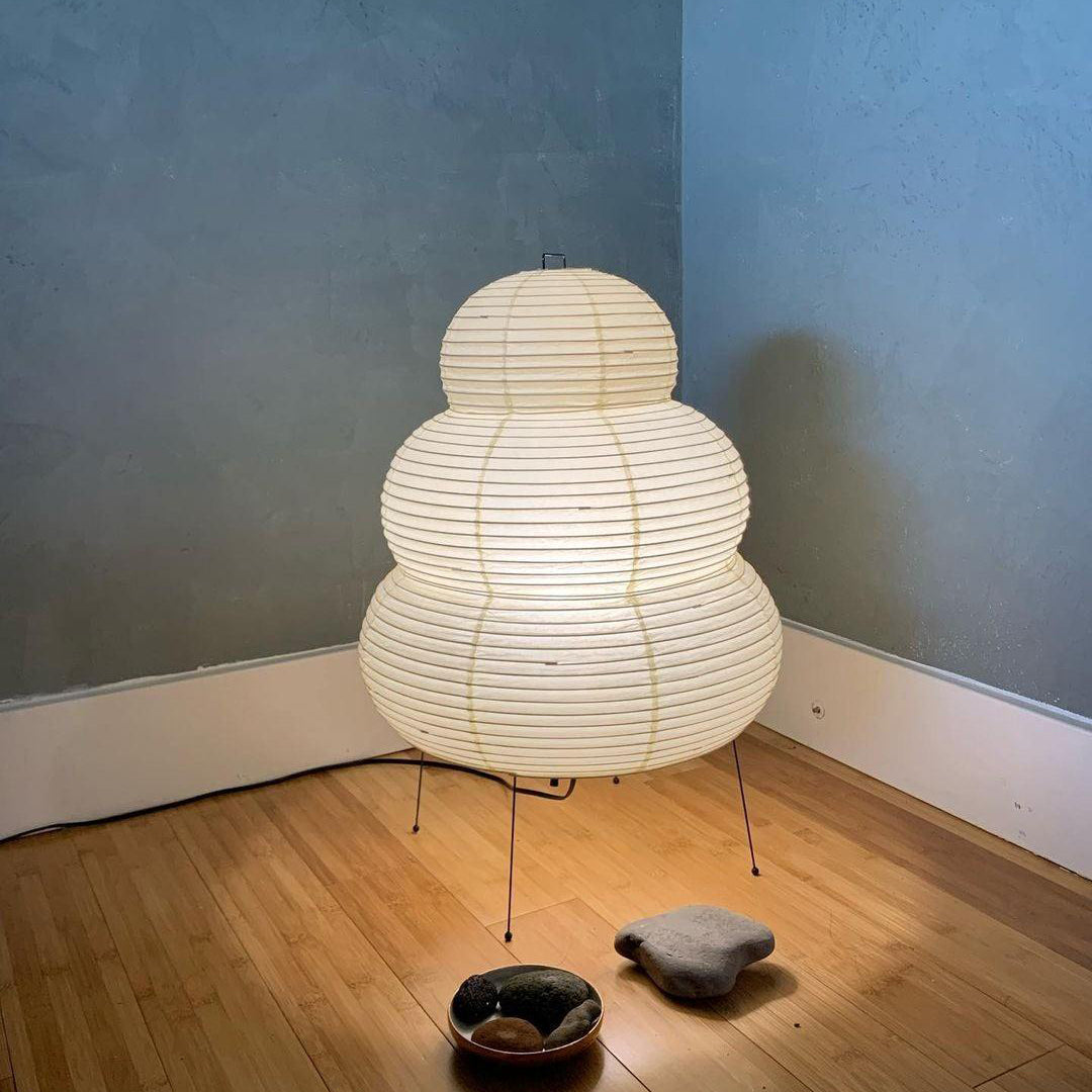 Japanese Paper Table Lamp Bamboo Frame Lantern Design - Product detail 14