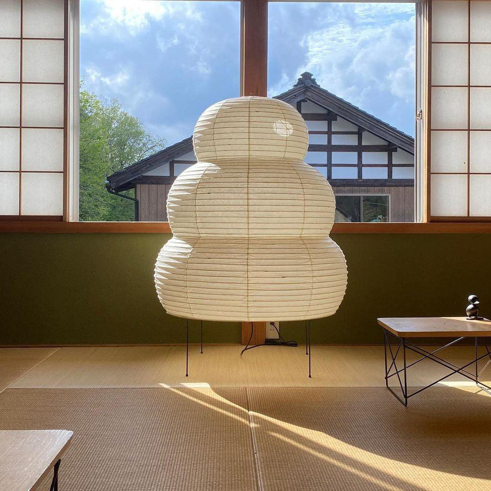 Japanese Paper Table Lamp Bamboo Frame Lantern Design - Product detail 24