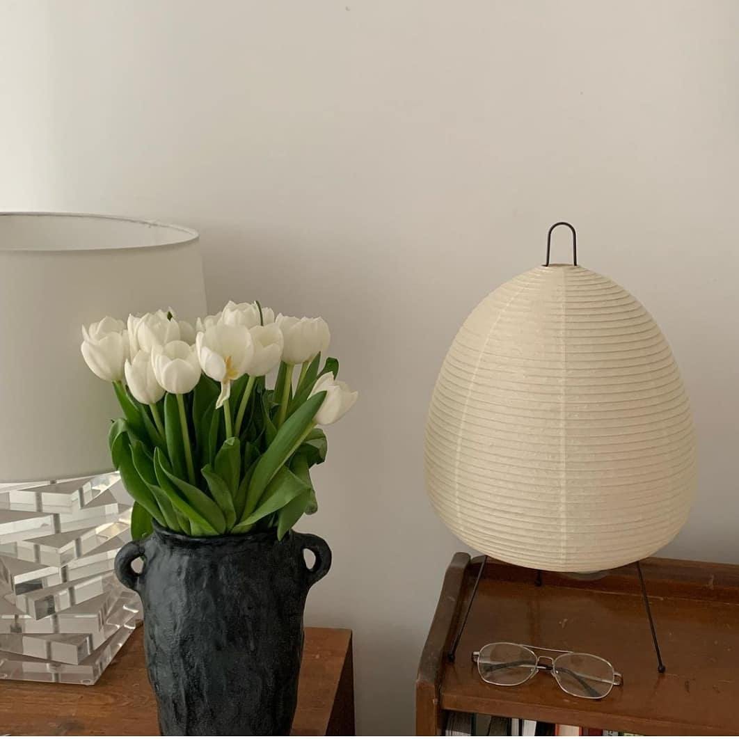Japanese Paper Table Lamp Bamboo Frame Lantern Design - Product detail 29