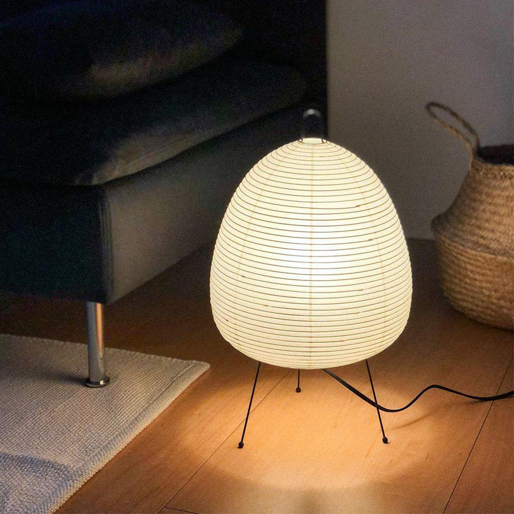 Japanese Paper Table Lamp Bamboo Frame Lantern Design - Product detail 31