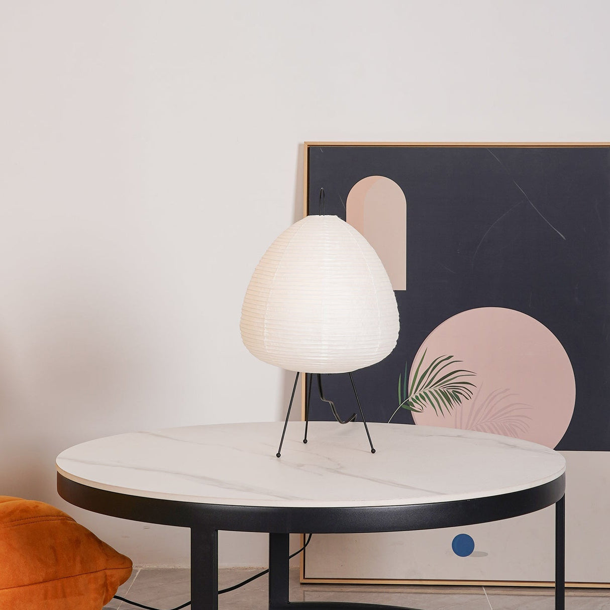Japanese Paper Table Lamp Bamboo Frame Lantern Design - Product detail 43